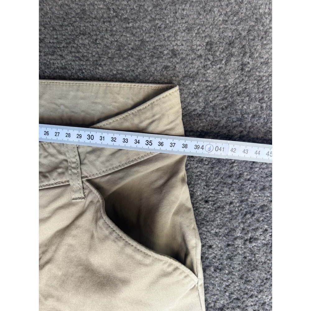 Dickies Chino Pants Crafted For Women's Khaki Relaxed Fit Zip Fly Slash Pockets - Picture 5 of 10
